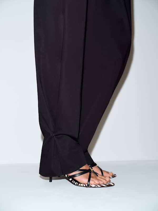 Pantalon barrel Oria - Noir