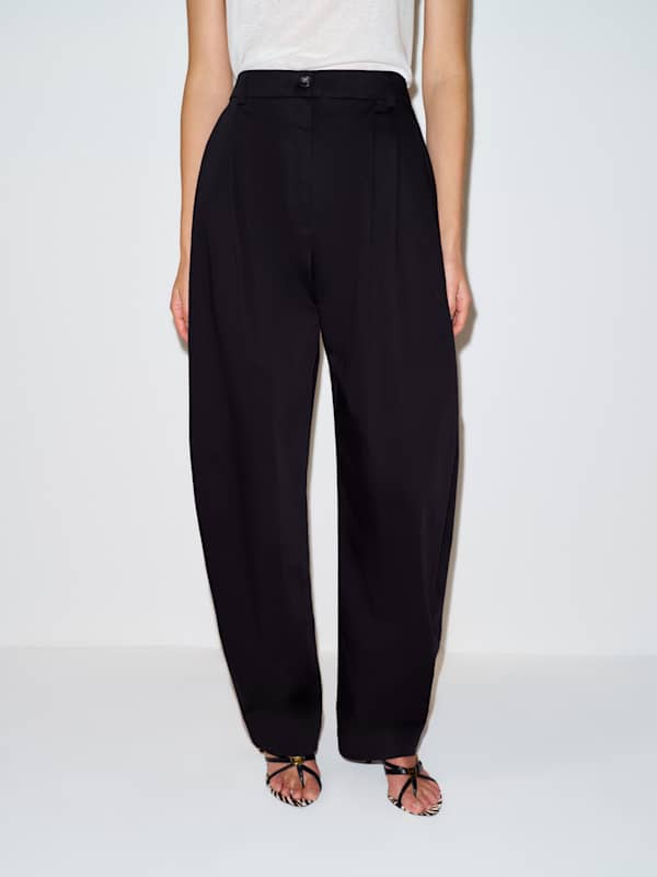 Pantalon barrel Oria - Noir