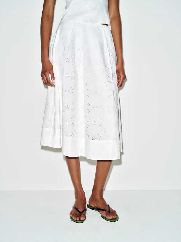 Moya Two Piece - White Eyelet