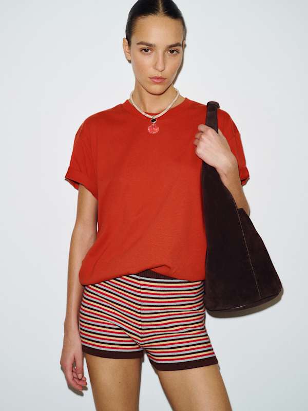 Rowan Oversized Tee - Sundried Tomato