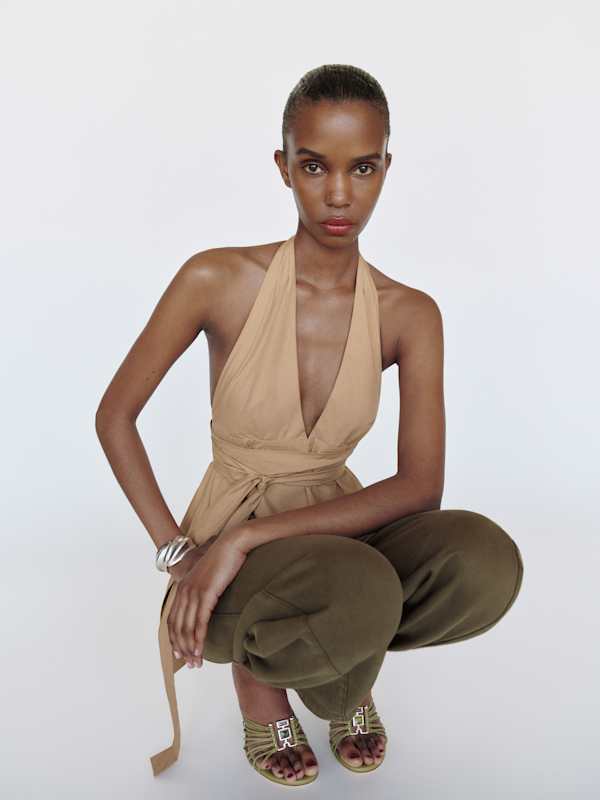 Naive Top - Trench Coat