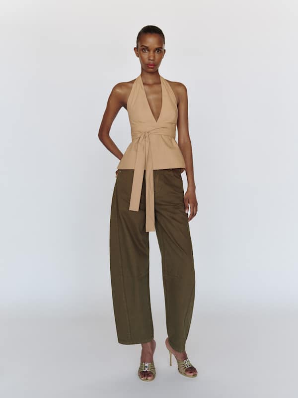 Naive Top - Trench Coat