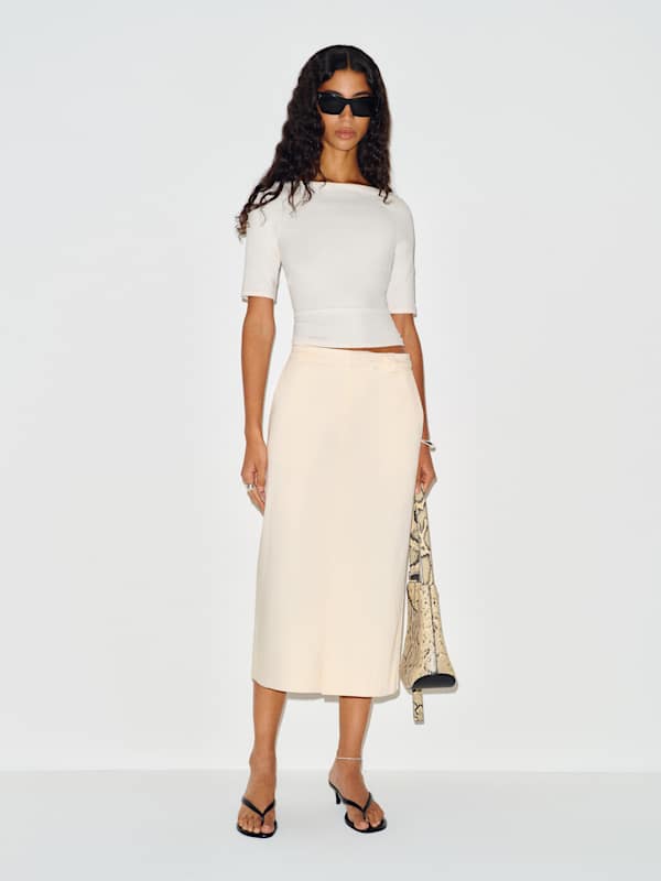 Renee Skirt - Yogurt