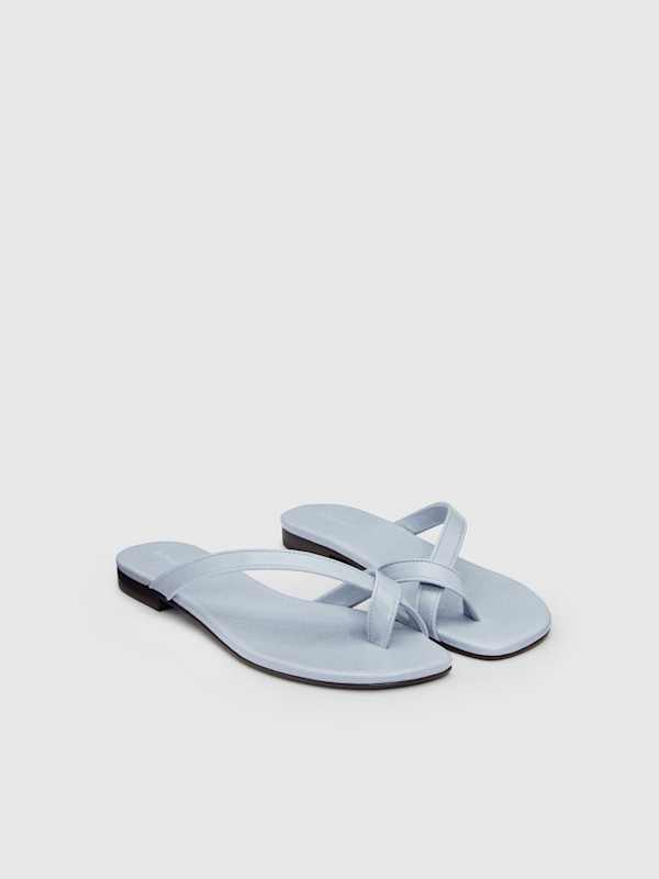 Sonoma Flat Sandal - Mist Leather
