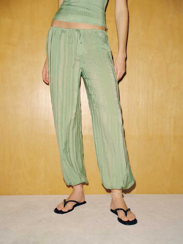 James Tie Pant - Spearmint