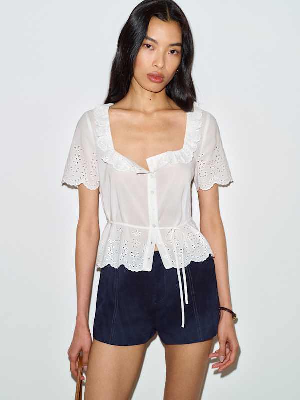 Gabbie Top - White