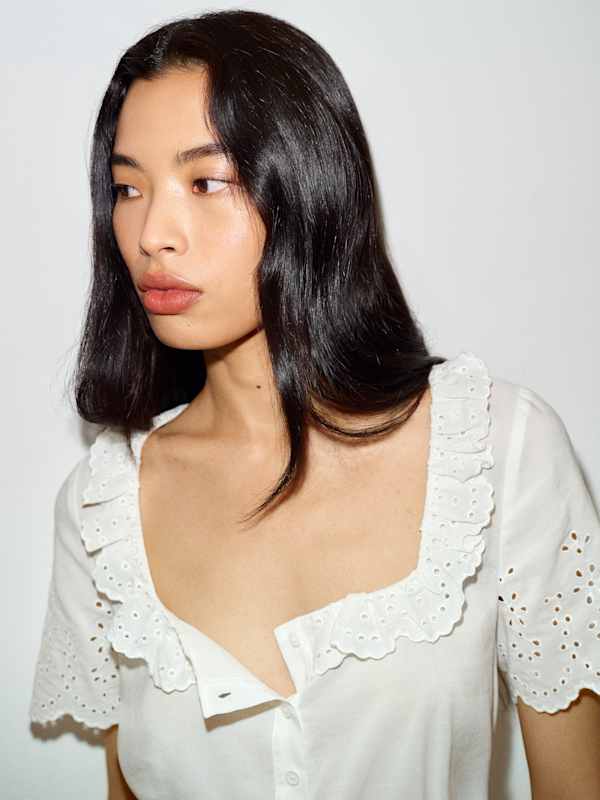 Gabbie Top - White
