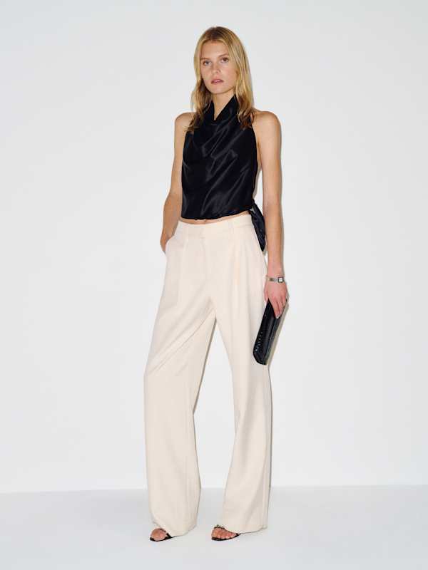 Jony Silk Top - Black