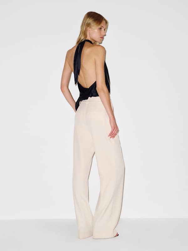 Jony Silk Top - Black