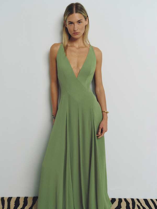 Carissa Dress - Jade Green