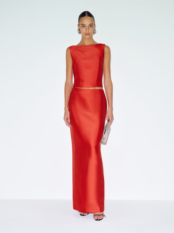 Melanie Two Piece - Red Poppy