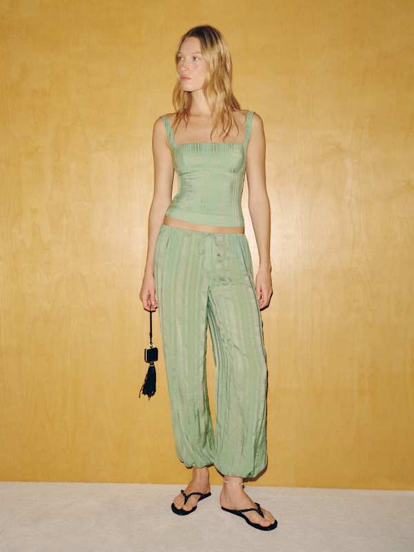 Nori Rains Top - Spearmint