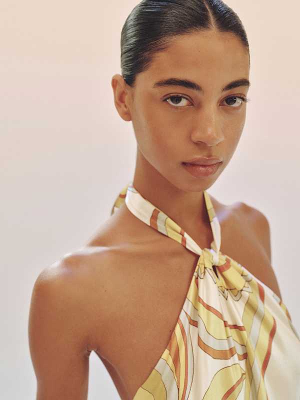 Opaline Silk Dress - Isola