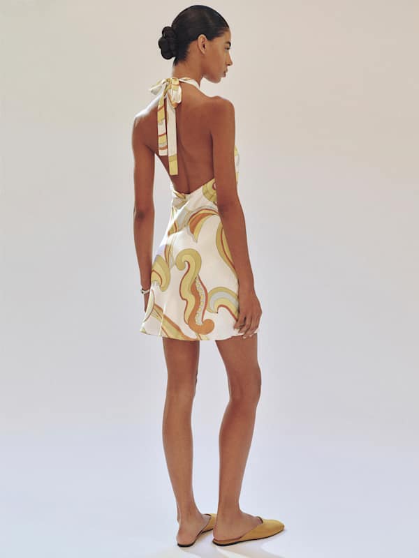 Opaline Silk Dress - Isola