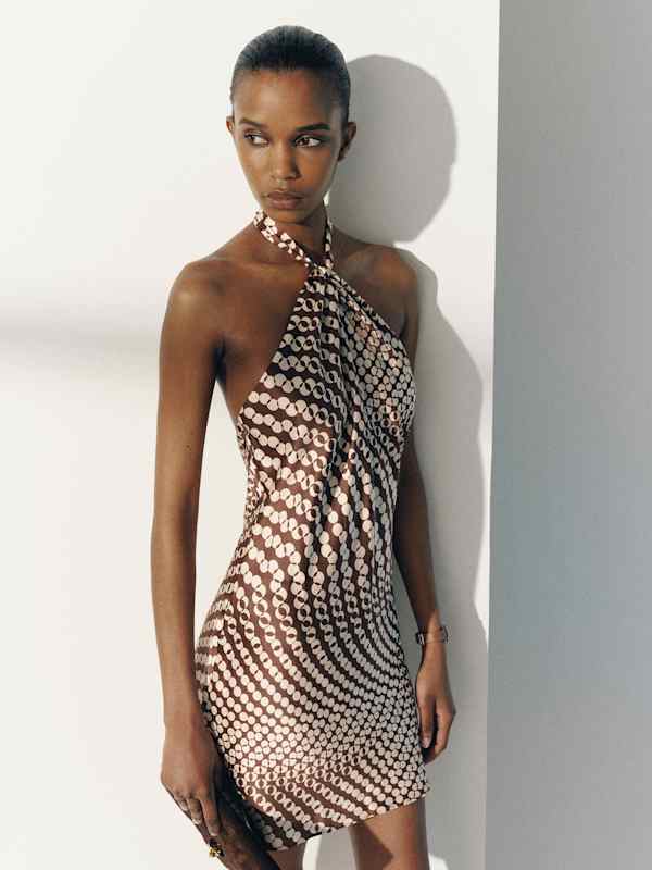 Opaline Silk Dress - Samba