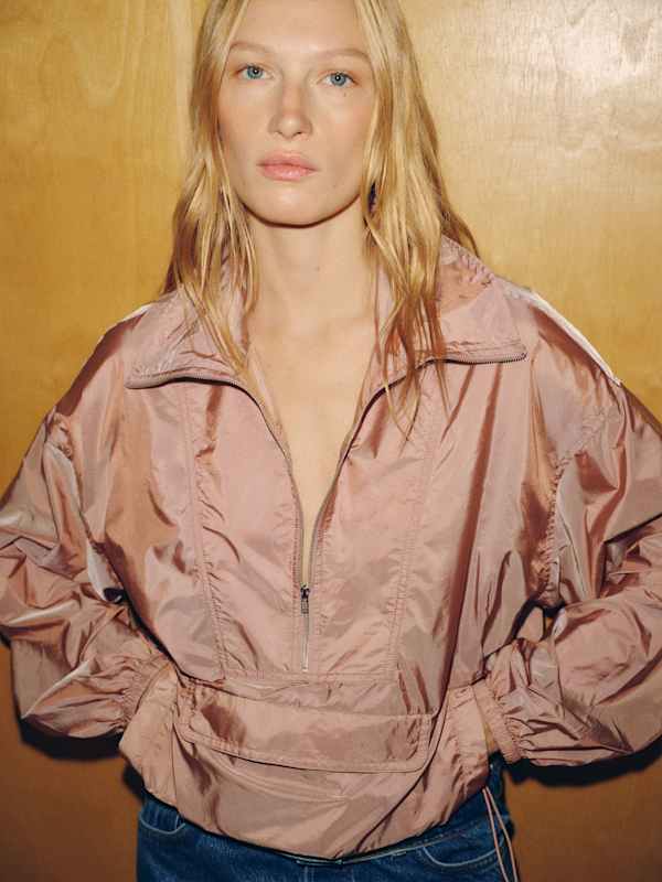 Current Track Jacket - Mauve