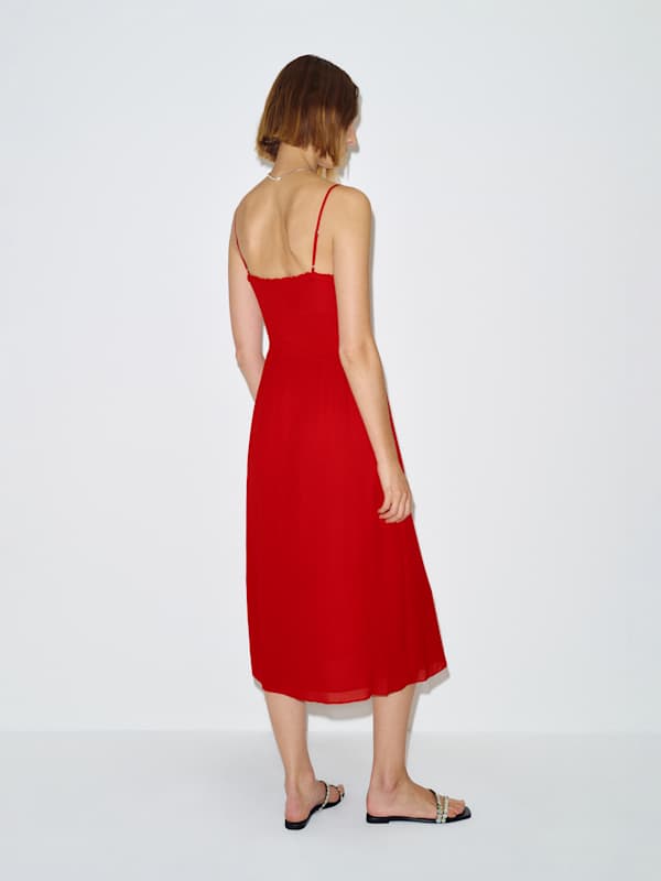 Eugenia Dress - Racecar