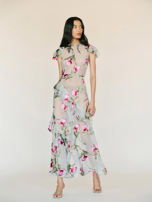 Camila Dress - Garden Mist