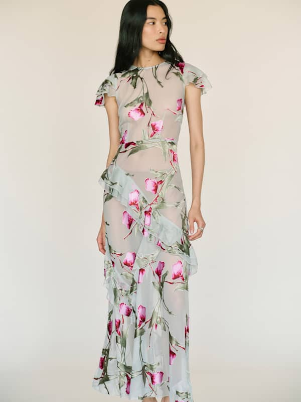 Camila Dress - Garden Mist