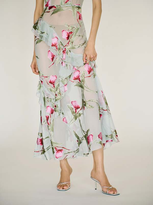 Camila Dress - Garden Mist