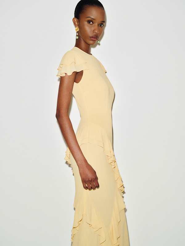 Camila Dress - Parmesan