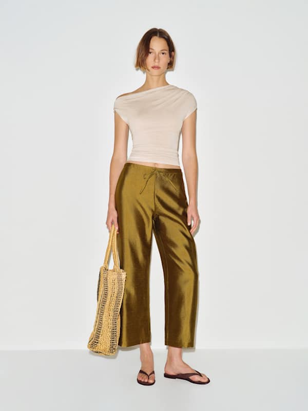 Nora Knit Top - Oatmeal