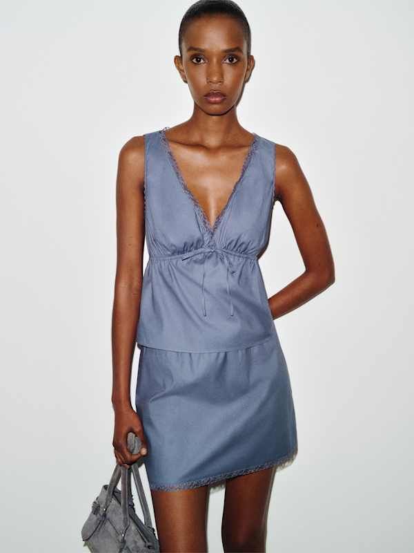 Bonnie Two Piece - Cornflower
