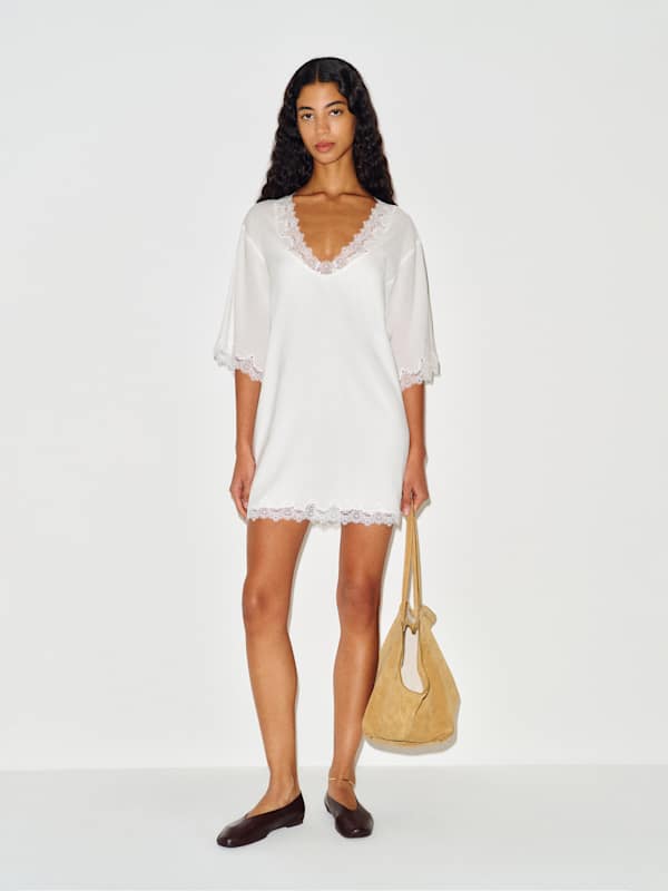Sonny Dress - White