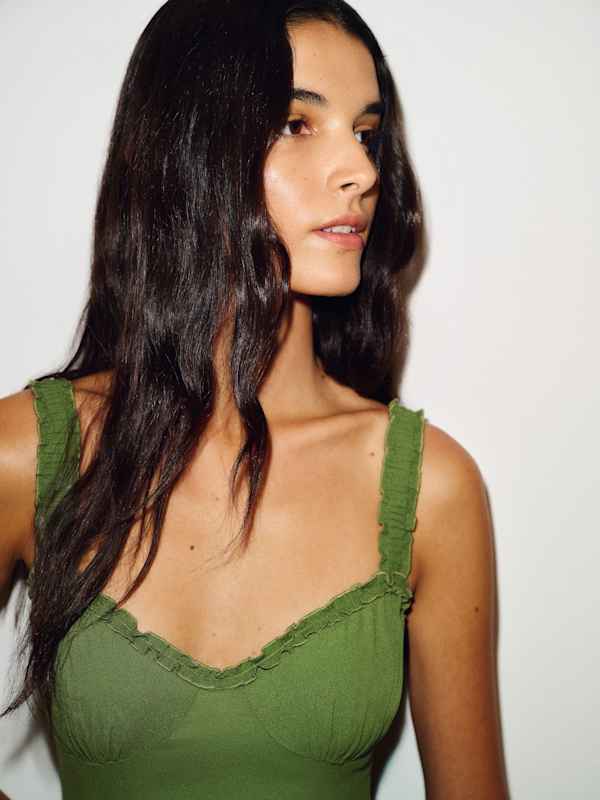 Tully Dress - Palm Green