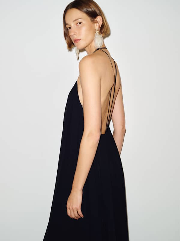 Fawnie Dress - Black