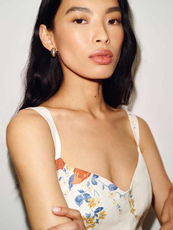 Birdie Linen Dress - Soprano