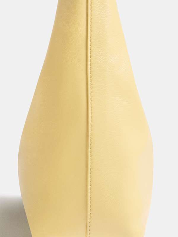 Willow Shoulder Bag - Lemon Custard Leather