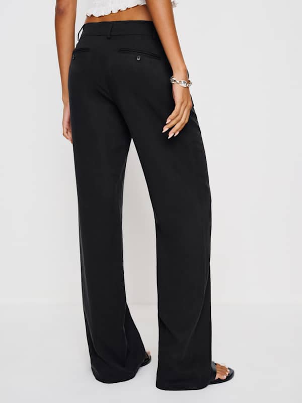 Gisele Low Rise Long Pant - Black