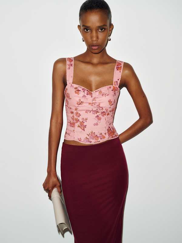 Zanna Linen Top - Cheeky