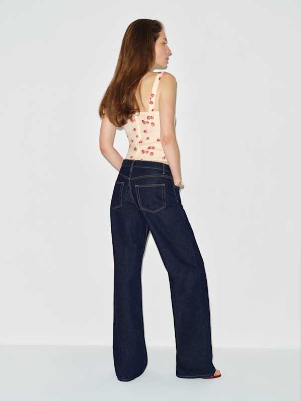 Yuri Linen Top - Berries N Cream