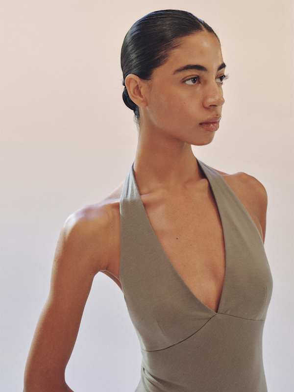 Anaya Knit Dress - Poppyseed