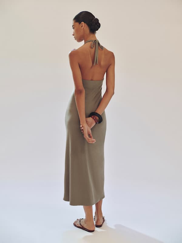 Anaya Knit Dress - Poppyseed