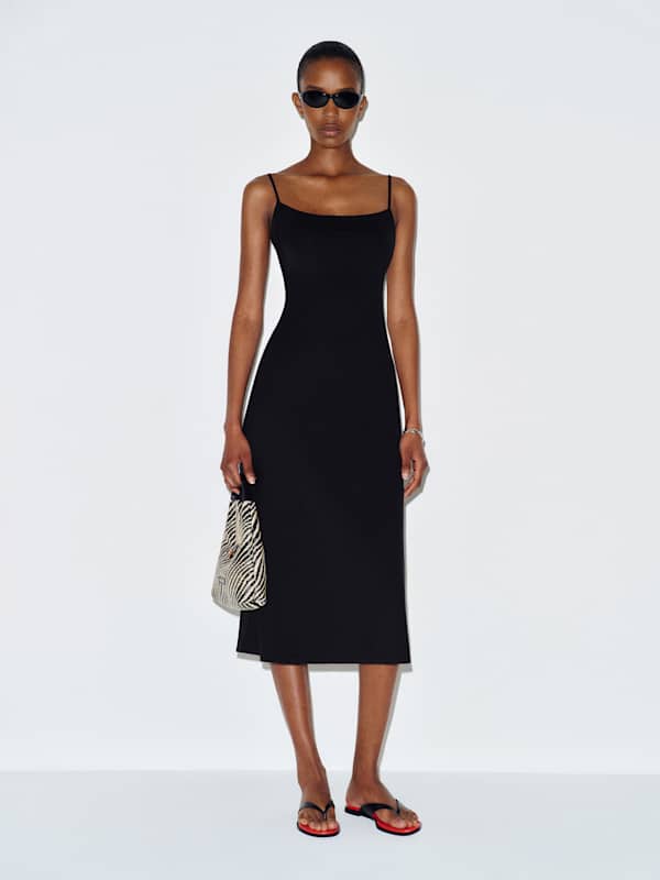 Lavinia Knit Dress - Black