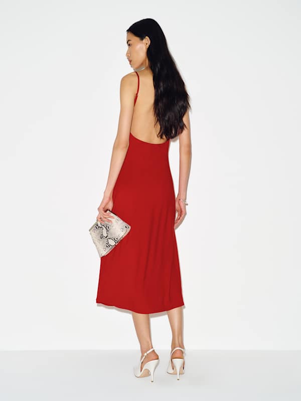 Lavinia Knit Dress - Lipstick