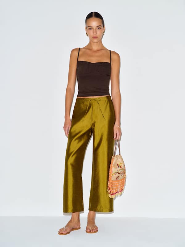 Top en maille Neela - Brun