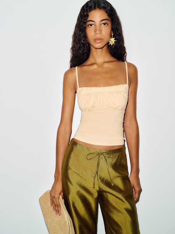 Neela Knit Top - Parmesan