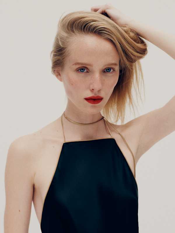 Maripaz Silk Dress - Black