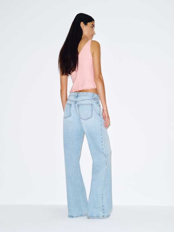 Flicka Linen Top - Lotus