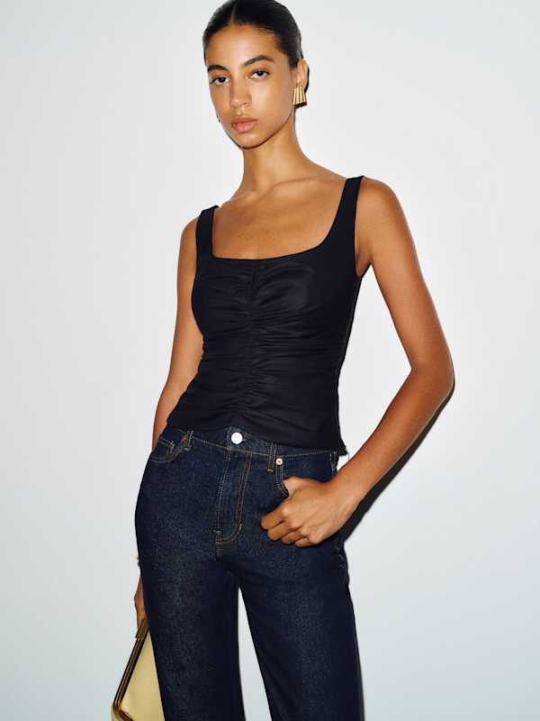 Thistle Top - Black