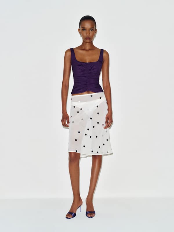 Thistle Top - Raisin