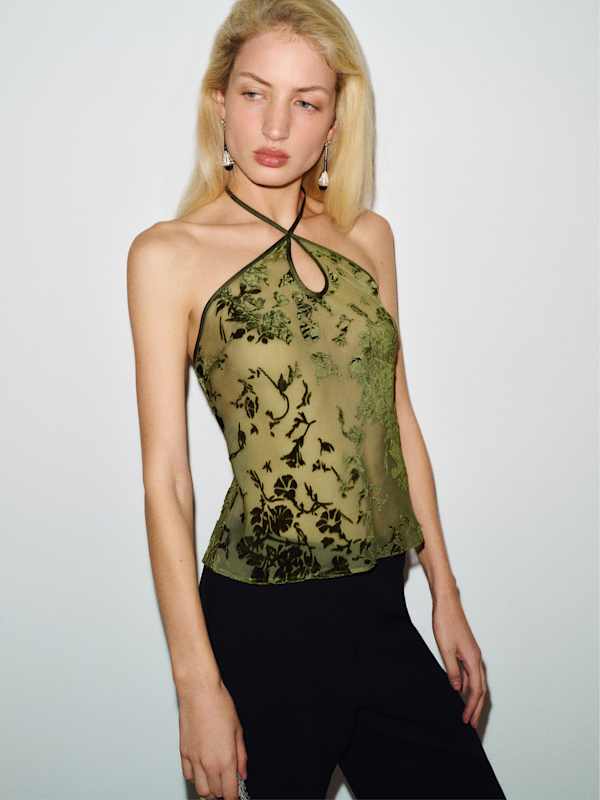Rosana Top - Olivine