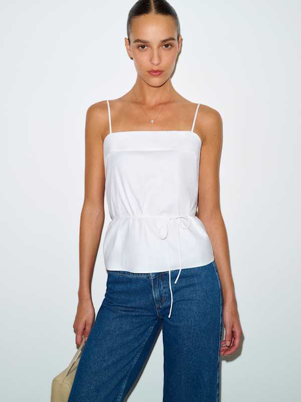 Agusta Top - Bright White