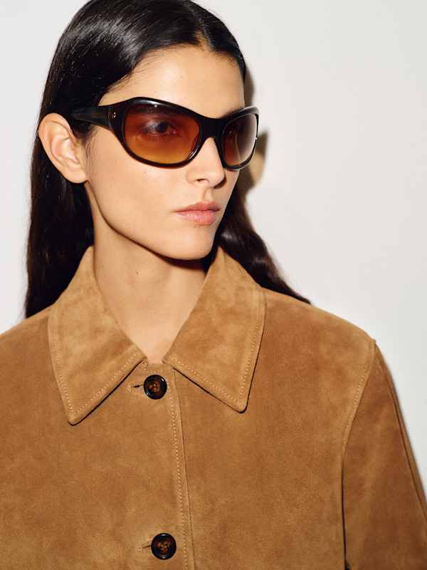 Veda Remi Jacket - Caramel Suede