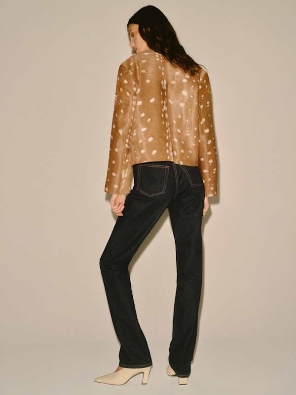 Veda Miller Jacket - Bambi Haircalf