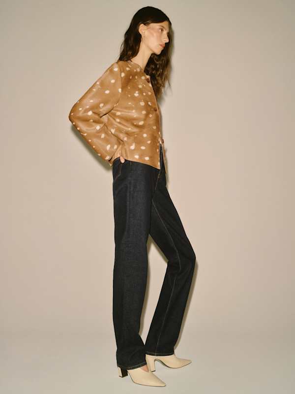 Veda Miller Jacket - Bambi Haircalf